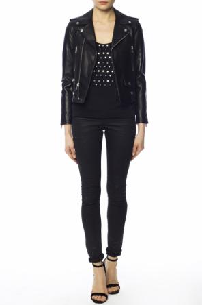 Top ze wstawkami, zdjęcie 2 Top ze wstawkami od Saint Laurent